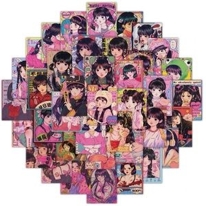 🀄️Sweet Tweeny Anime Girl Sticker Bundle-Pink🀄️
